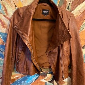 Lamarque Brown Leather Jacket